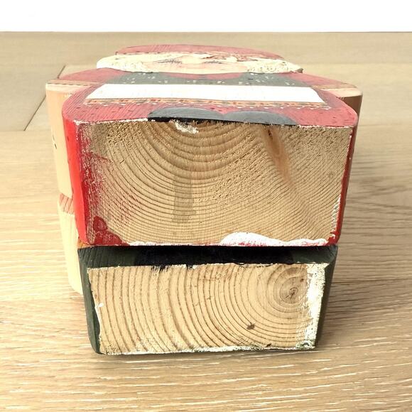 Vintage Santa Mrs Claus Scandinavian Tomte Folk Art Candle Holders Christmas - Picture 9 of 11